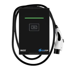 Wall-Mounted EV Charger – Sleek, Powerful Home Charging Station